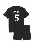 Manchester City John Stones #5 Vieraspaita Lasten 2025-26 Lyhythihainen (+ shortsit)